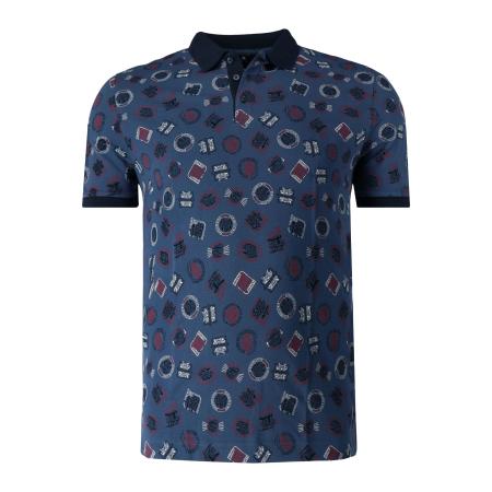 Marvelis Polo shirt Korte mouw blauw