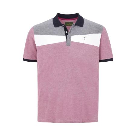 Charles Colby Polo shirt Korte mouw roze