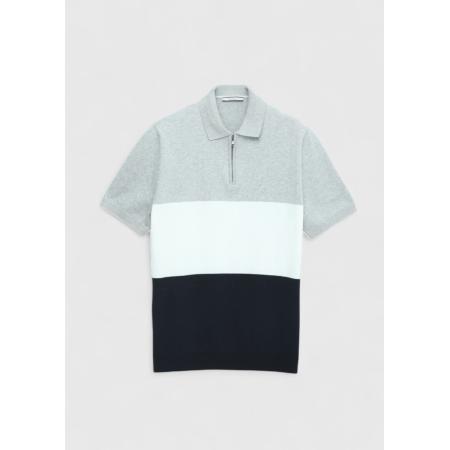 Ramsey Ramsey Shirt marine / grijs / wit