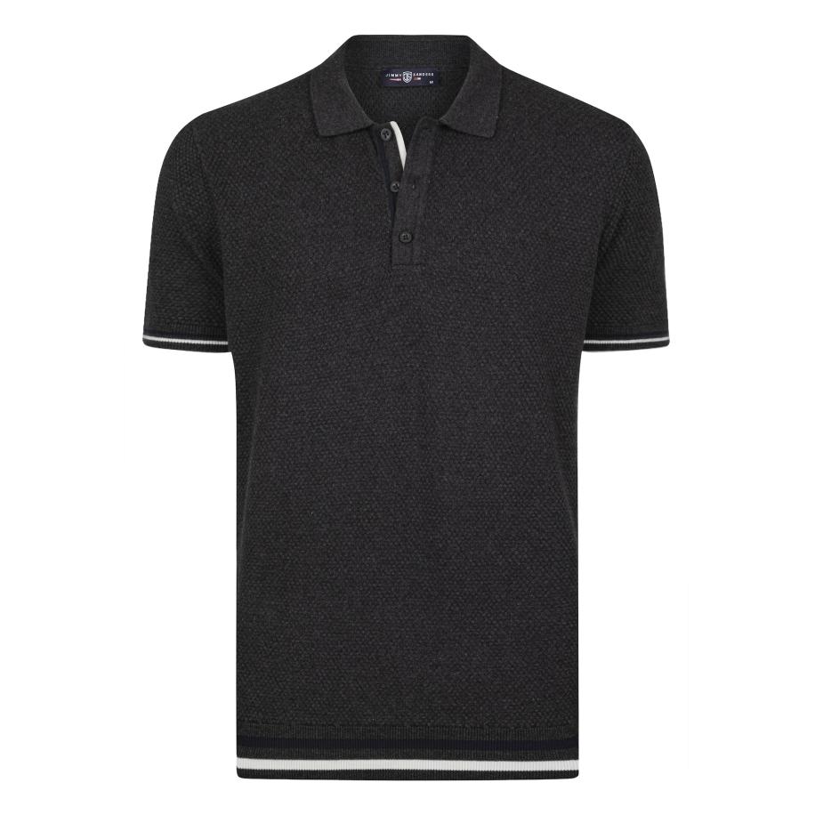 Jimmy Sanders Jimmy Sanders Shirt antraciet -