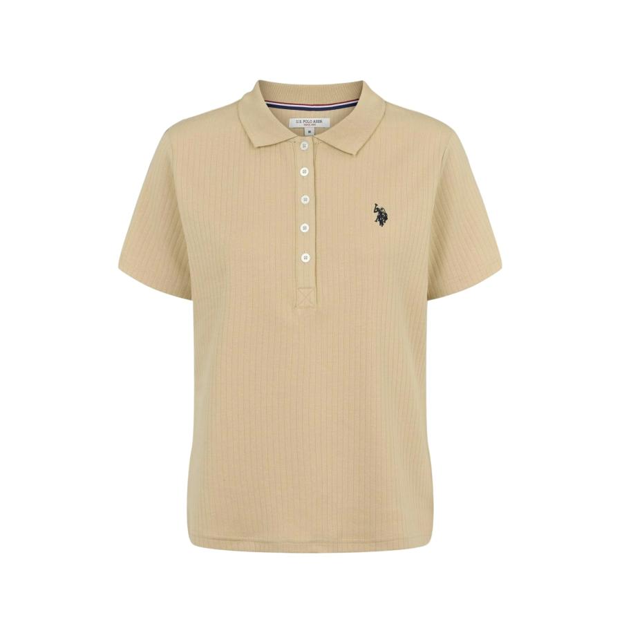 U.S. Polo Assn. U.S. POLO ASSN. Shirt Helga beige / navy / rood / zwart -
