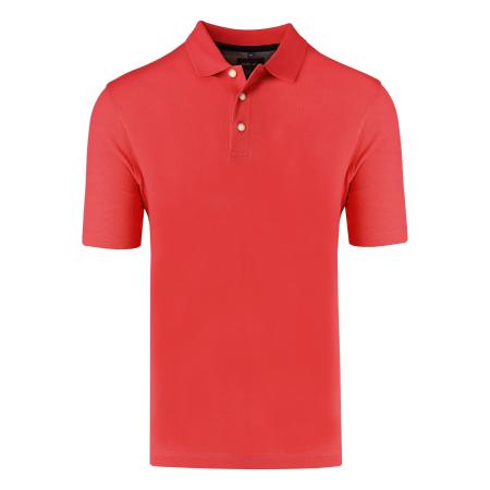 Marvelis Casual Polo shirt Korte mouw lak rood