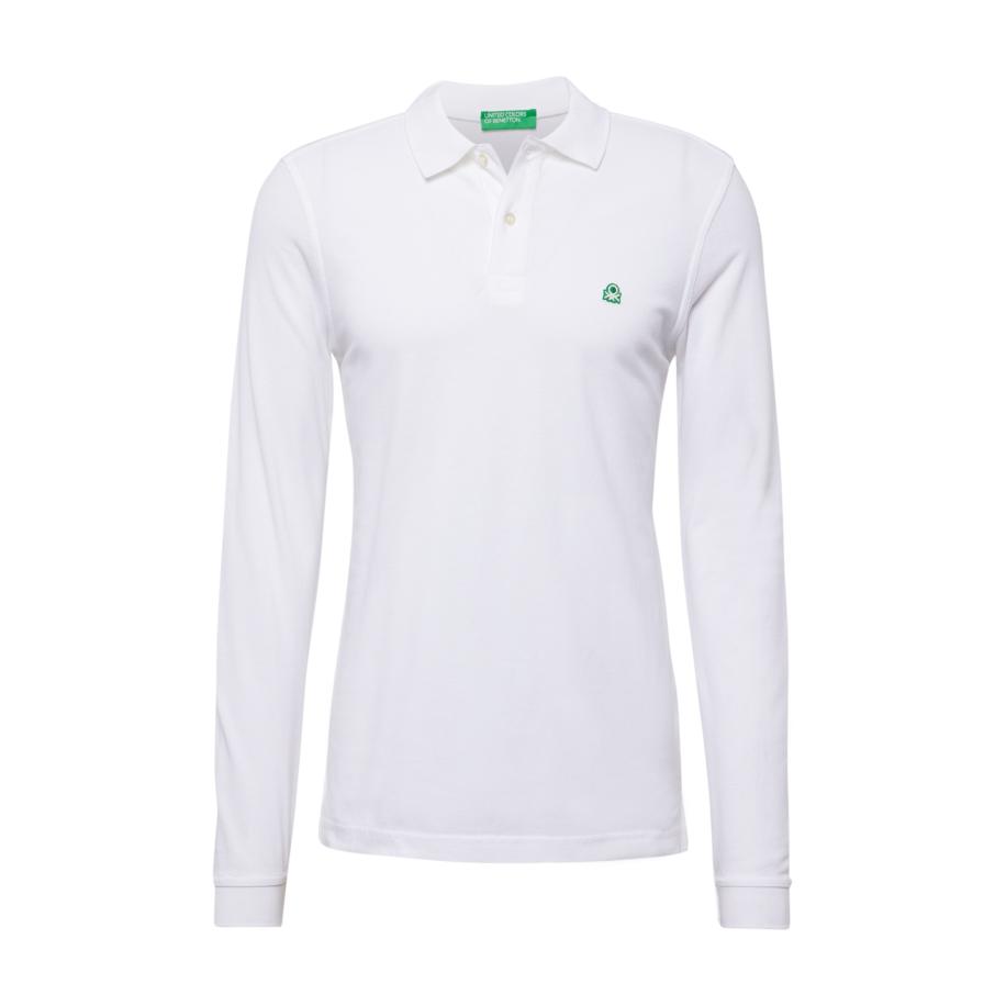 United Colors of Benetton UNITED COLORS OF BENETTON Shirt jade groen / wit -