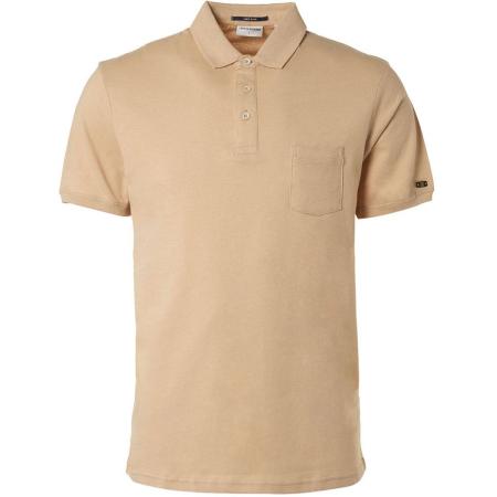 No Excess Polo Linnen Beige