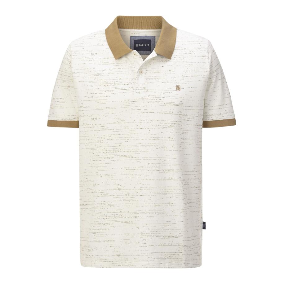 BABISTA Polo shirt Korte mouw beige -