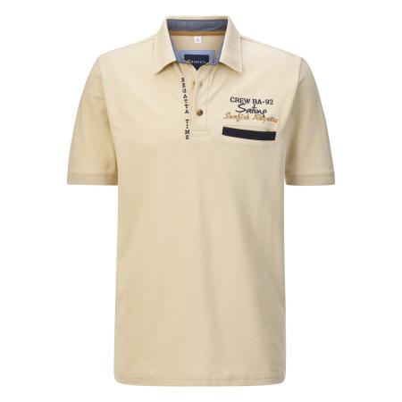 BABISTA Polo shirt Korte mouw beige