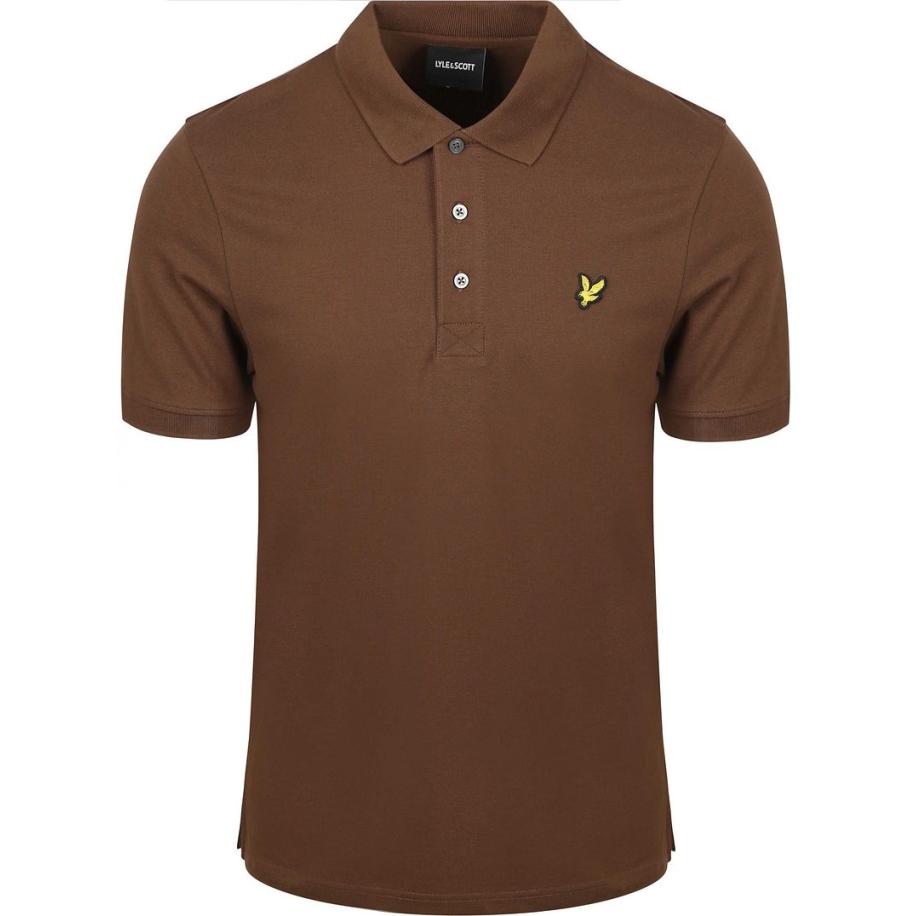 Lyle and Scott Polo Plain Bruin Bruin