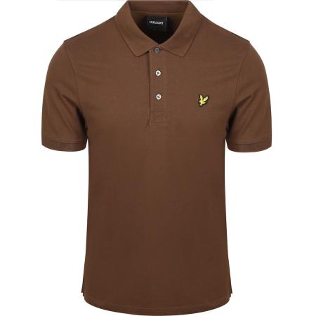 Lyle and Scott Polo Plain Bruin