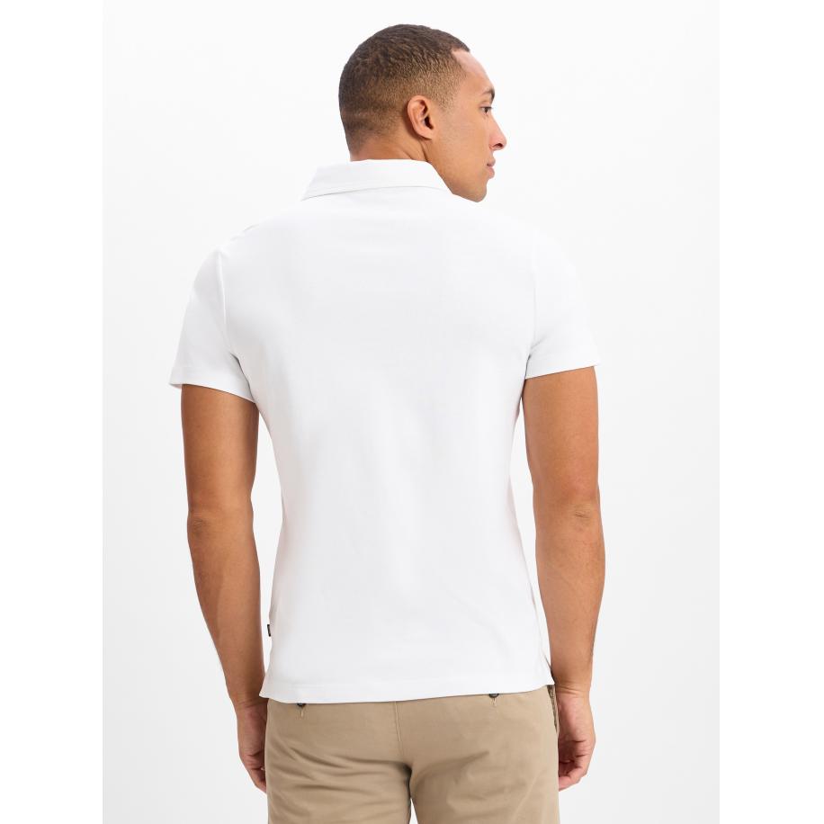 JOOP! JOOP! Shirt Preston rookgrijs / wit -