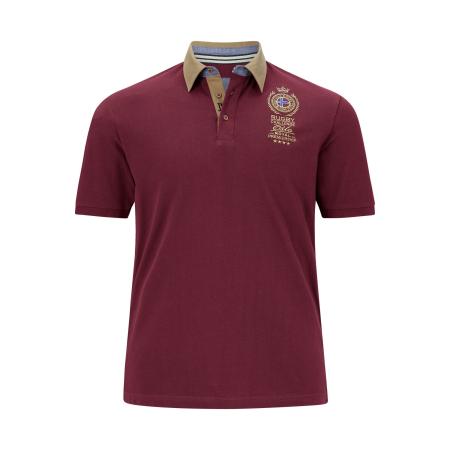 Jan Vanderstorm Polo shirt Korte mouw rood
