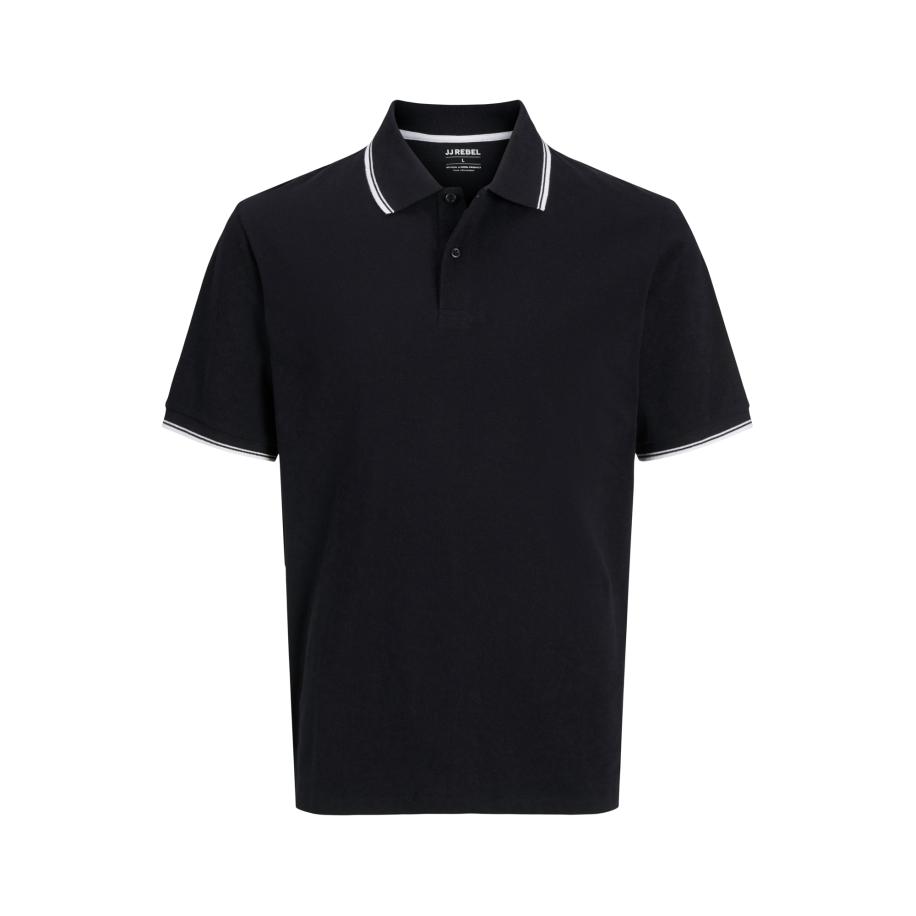 JJ Rebel JJ Rebel Shirt zwart / wit -