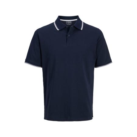 JJ Rebel JJ Rebel Shirt nachtblauw / wit