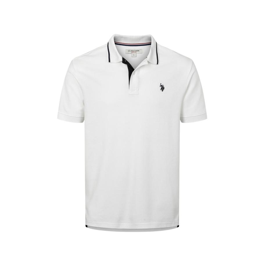 U.S. Polo Assn. U.S. POLO ASSN. Shirt Noah zwart / wit -