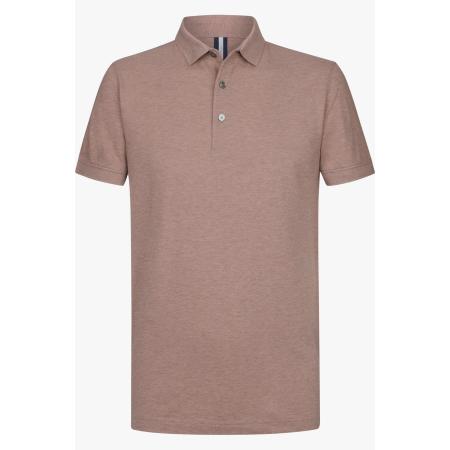 Profuomo Polo shirt Korte mouw roze