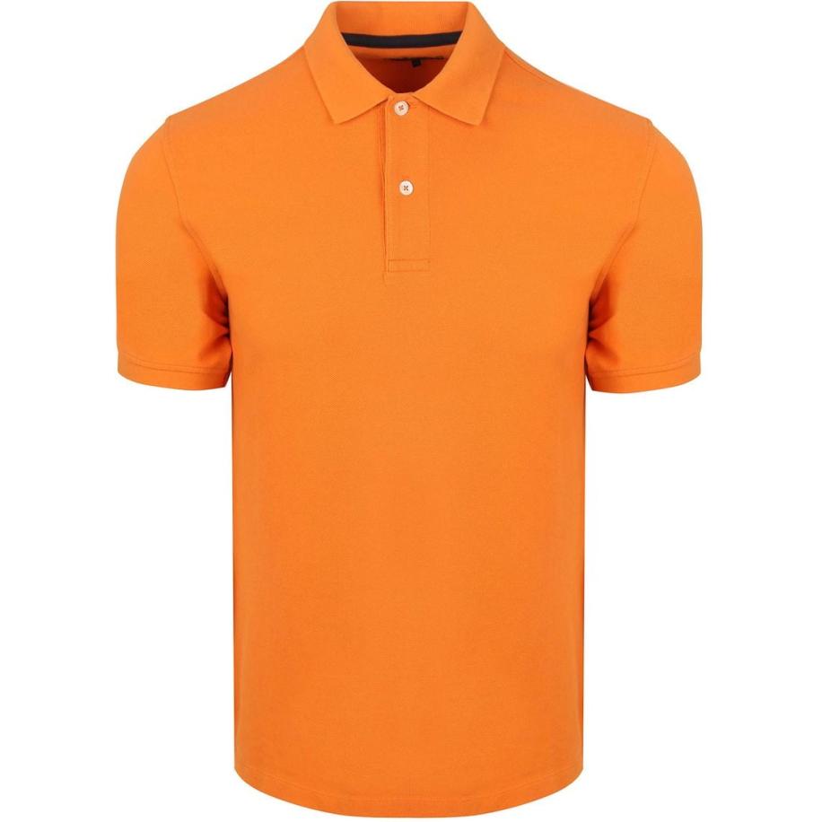 Steppin' Out Polo Piqué Classic Oranje Oranje