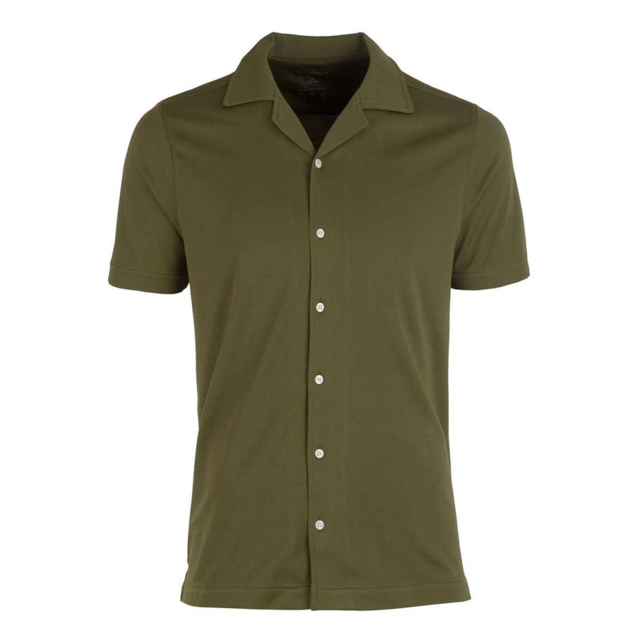 Marvelis Performance Jersey shirt olijf, Effen Groen