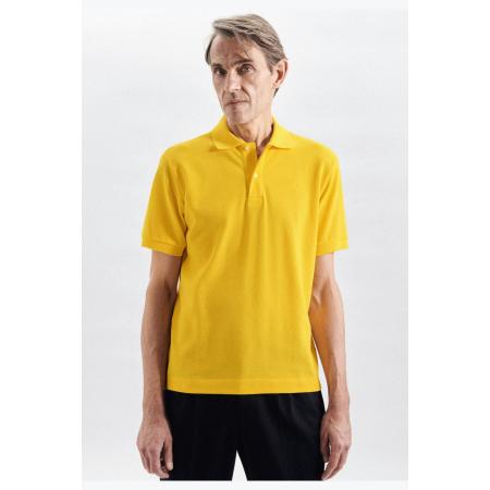 Seidensticker Polo shirt Korte mouw geel
