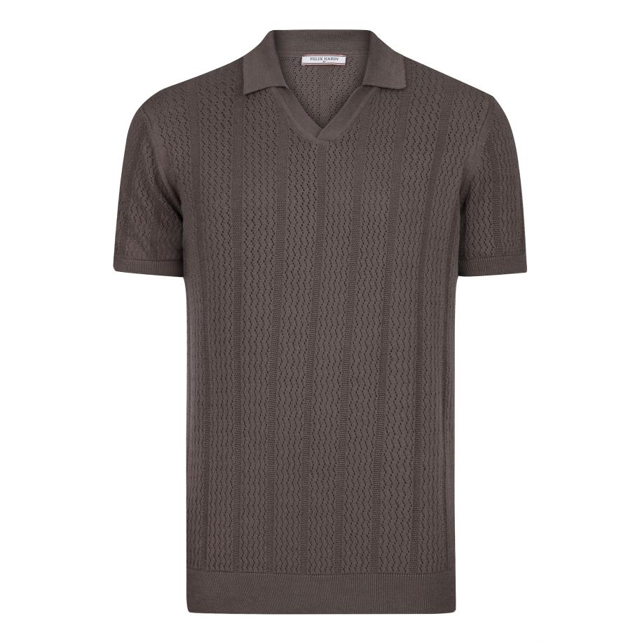 Felix Hardy Felix Hardy Shirt chocoladebruin -