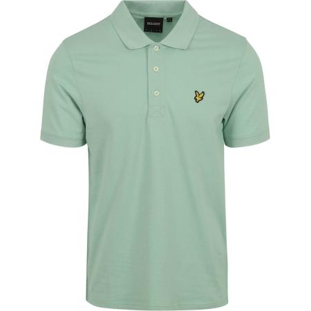 Lyle and Scott Polo Plain Lichtgroen