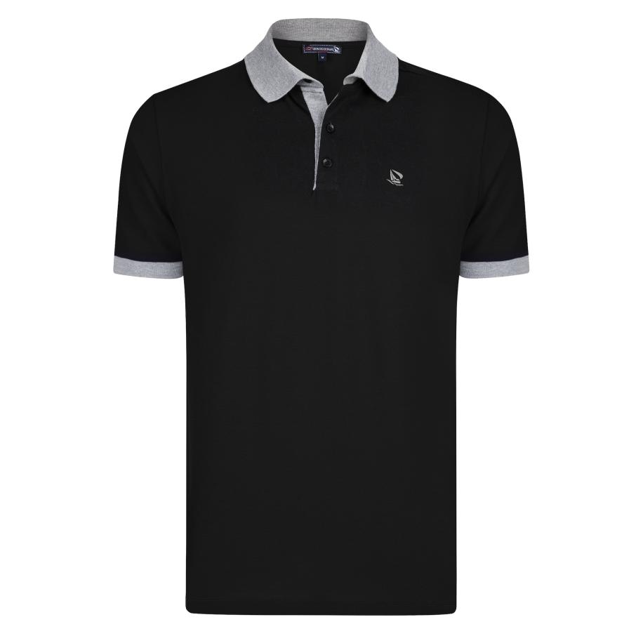 Giorgio di Mare Giorgio di Mare Shirt grijs / zwart -