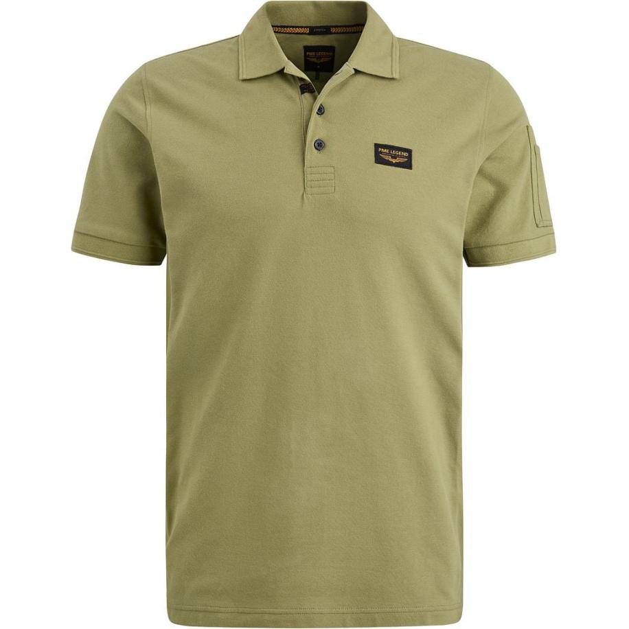 PME Legend Poloshirt Trackway Lichtgroen Groen