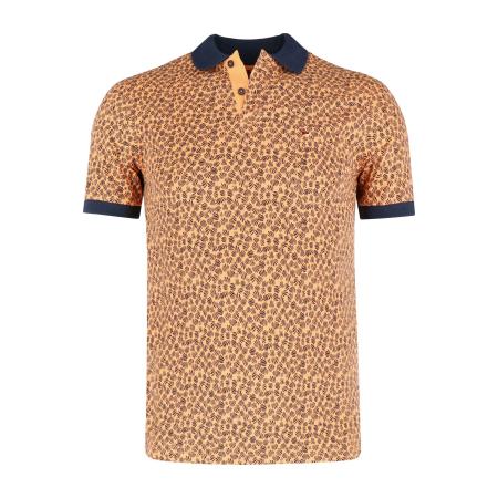 Jupiter Polo shirt geel, Motief