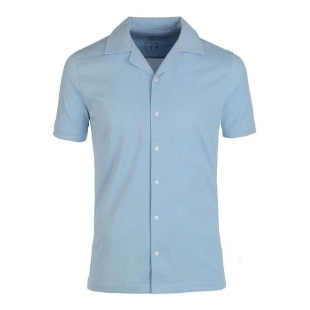 Marvelis Performance Overhemd Korte mouw lichtblauw