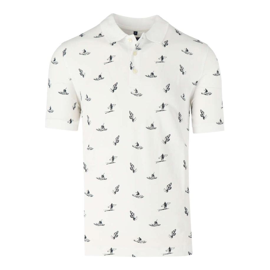 Marvelis Casual Polo shirt Korte mouw wit Wit