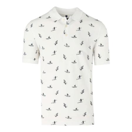 Marvelis Casual Polo shirt Korte mouw wit