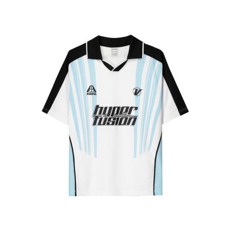 Bershka Bershka Shirt lichtblauw / zwart / wit