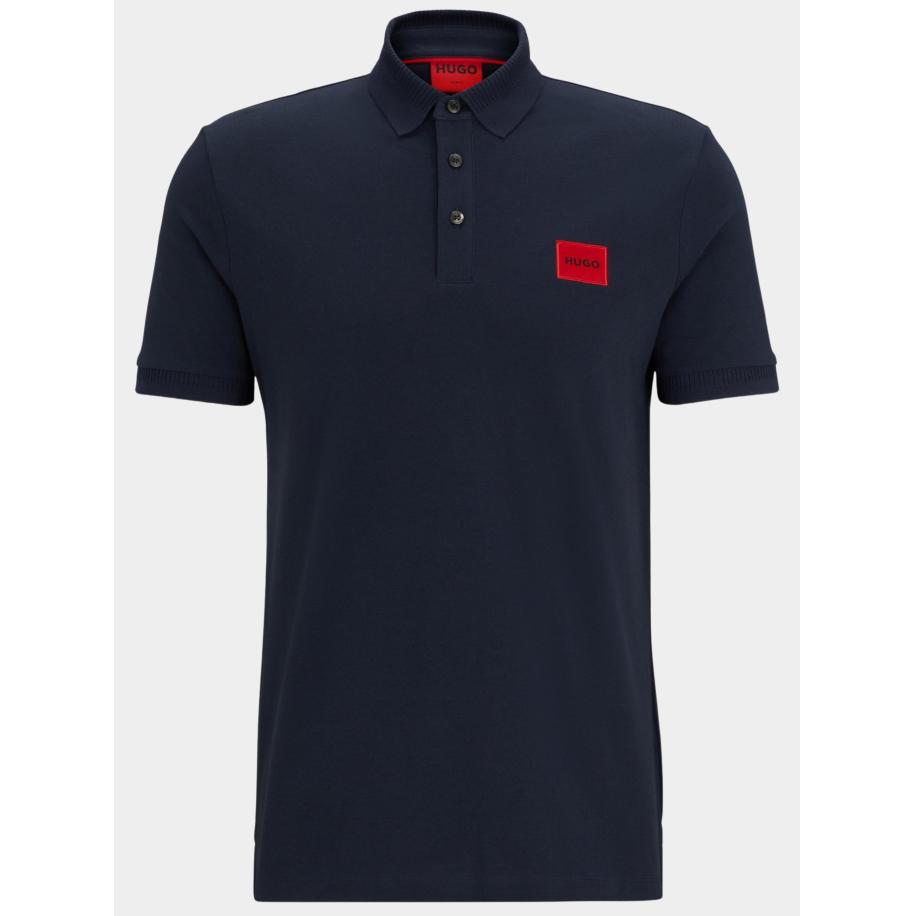 Hugo Boss HUGO Shirt Dereso nachtblauw / rood -