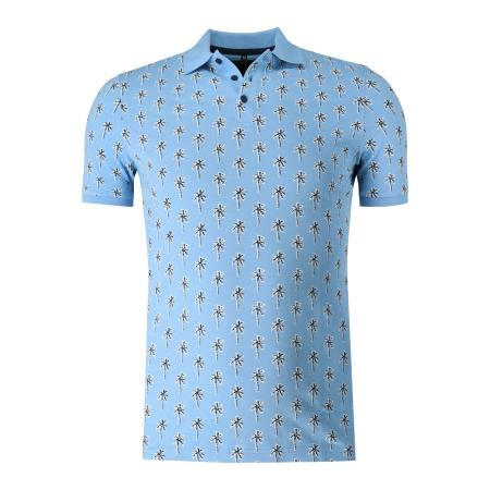 Marvelis Polo shirt Korte mouw lichtblauw