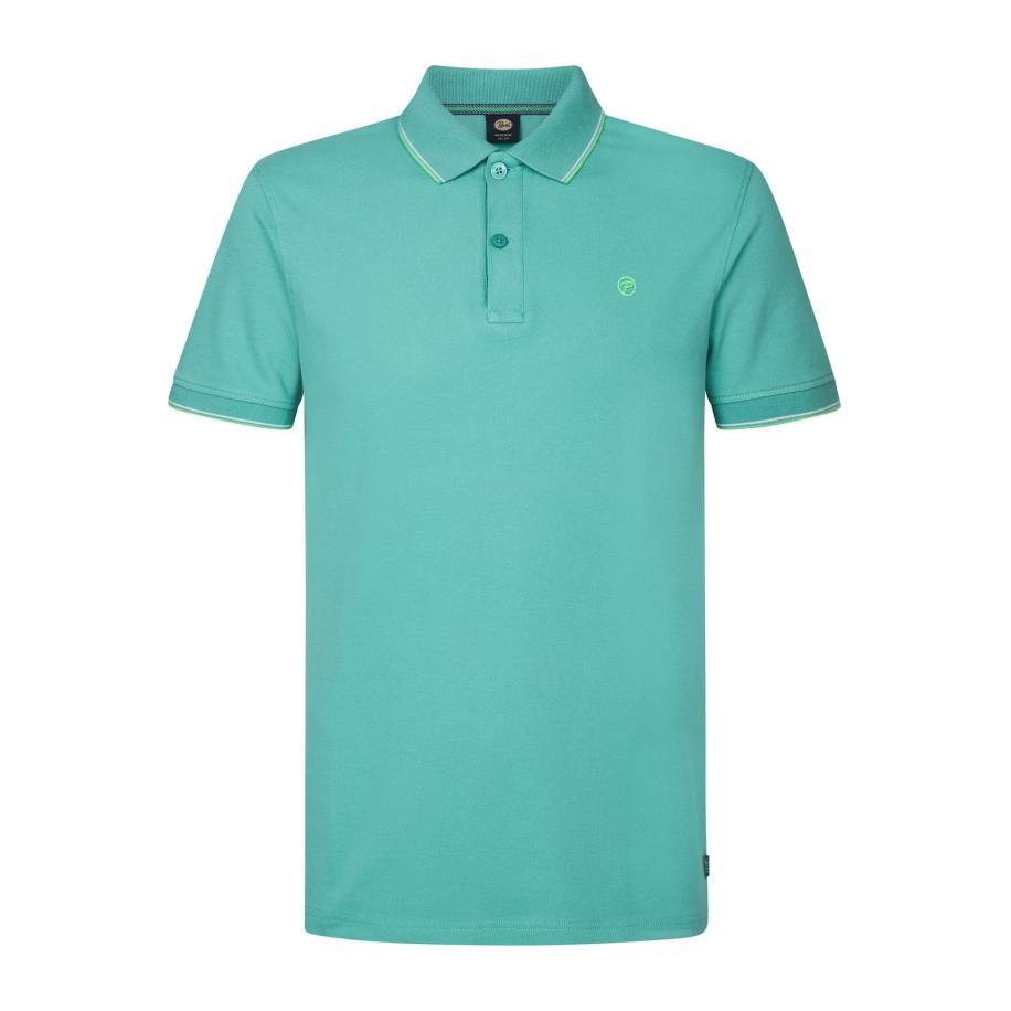 Petrol Industries Polo shirt Korte mouw groen Groen