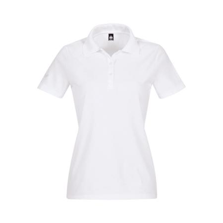 TRIGEMA Dames Poloshirt wit, Effen