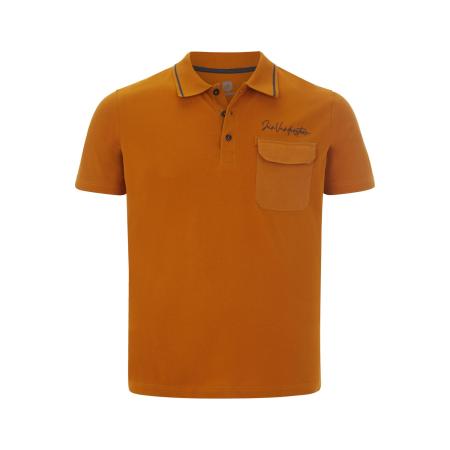 Jan Vanderstorm Polo shirt Korte mouw oranje