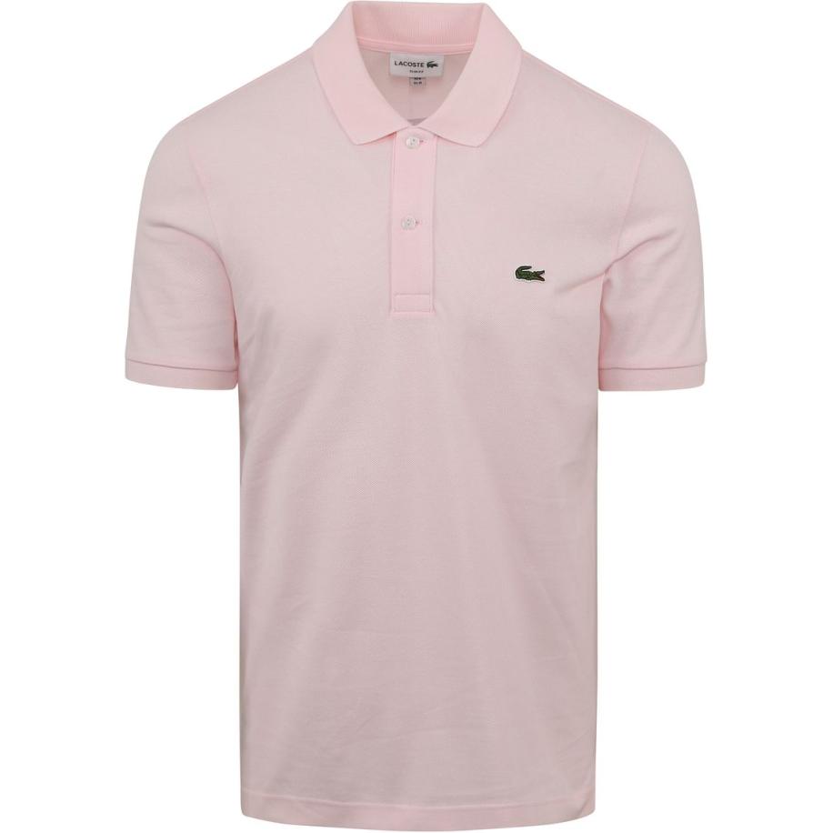 Lacoste Poloshirt Pique Roze Roze