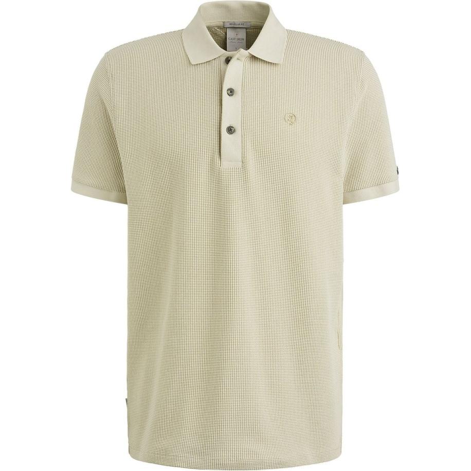 Cast Iron Polo Waffle Structure Ecru Bruin