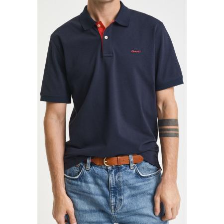 GANT Polo shirt Korte mouw Marine
