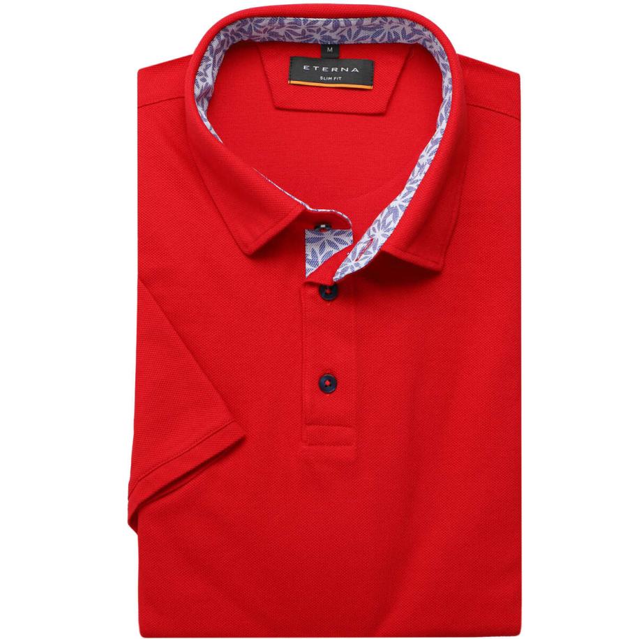 ETERNA Polo shirt Korte mouw rood Rood