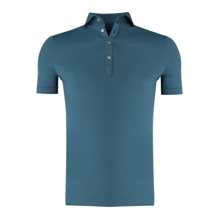 John Miller Polo shirt Korte mouw blauw