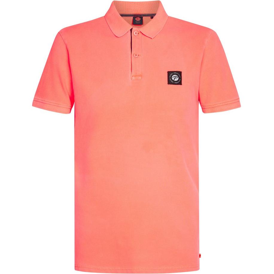 Petrol Piqué Polo Marlin Coral Oranje