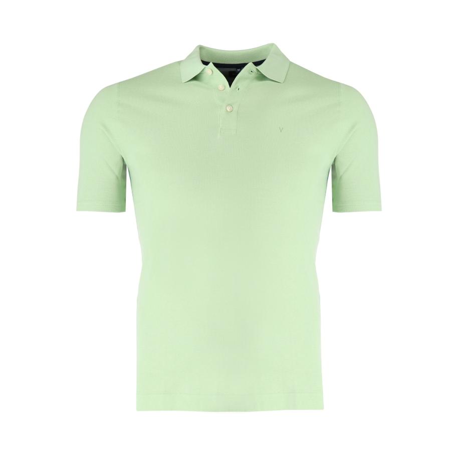 Marvelis Casual Polo shirt Korte mouw limegroen Groen