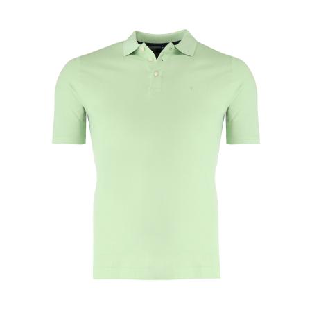 Marvelis Casual Polo shirt Korte mouw limegroen