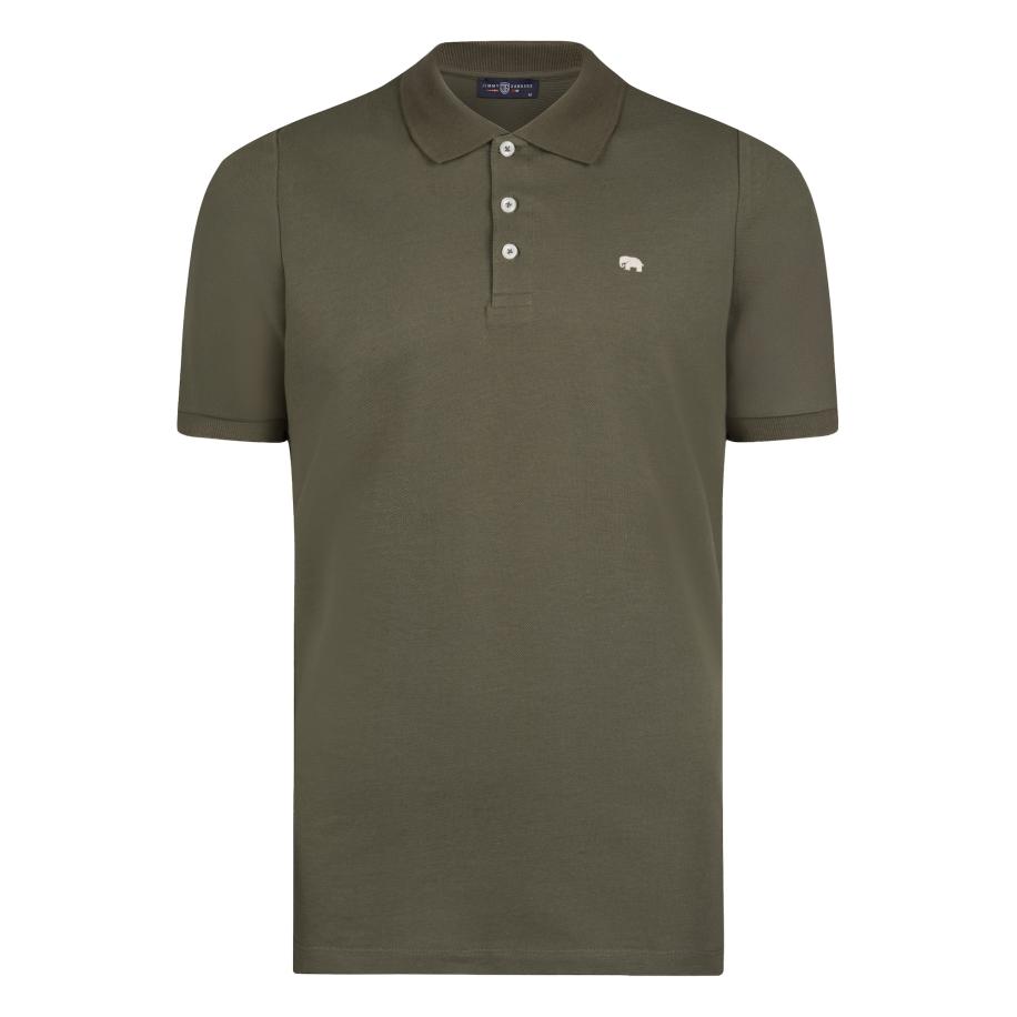 Jimmy Sanders Jimmy Sanders Shirt kaki -