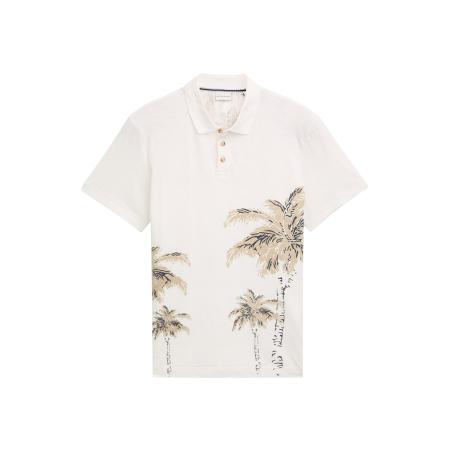 Tom Tailor TOM TAILOR Shirt beige / zwart / offwhite