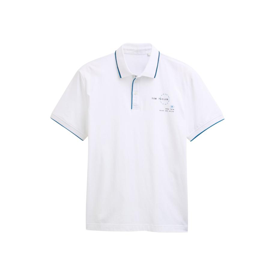 Tom Tailor TOM TAILOR Shirt blauw / zwart / wit -