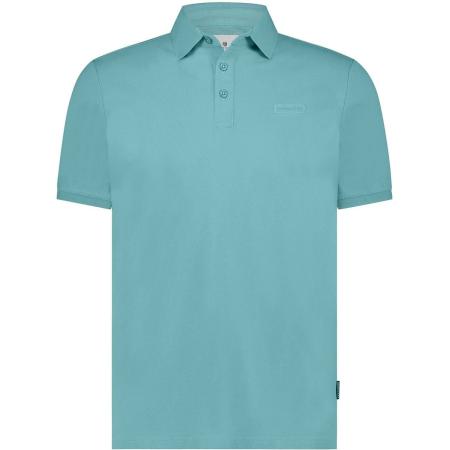 State Of Art Piqué Polo Azuurblauw