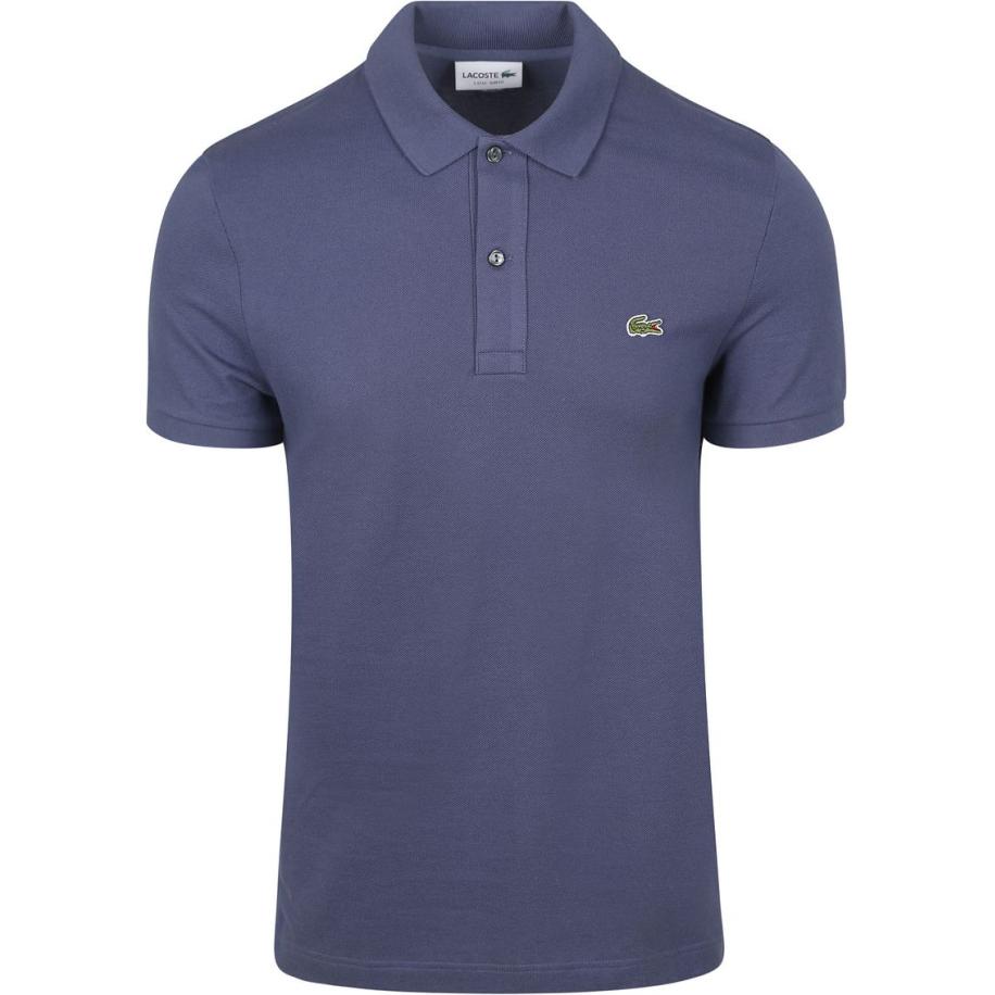 Lacoste Poloshirt Donker Blauw Blauw