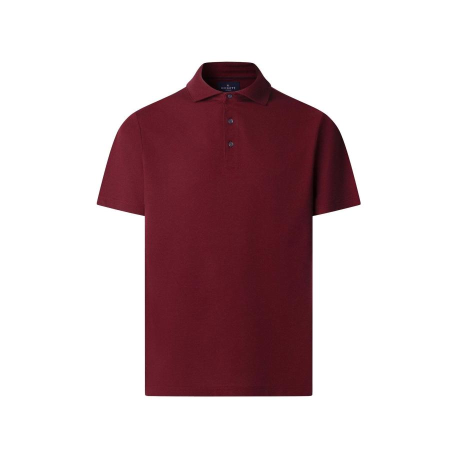 Hackett London Shirt bourgogne Rood