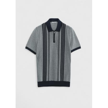 Ramsey Ramsey Shirt navy / wit